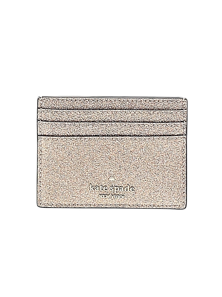 Kate Spade New York Solid Gold Card Holder  One Size - photo 1