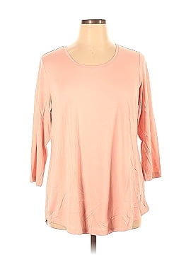 JM Collection 3/4 Sleeve T-Shirt (view 1)