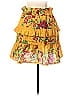 FARM Rio 100% Cotton Floral Yellow Casual Skirt Size S - photo 2