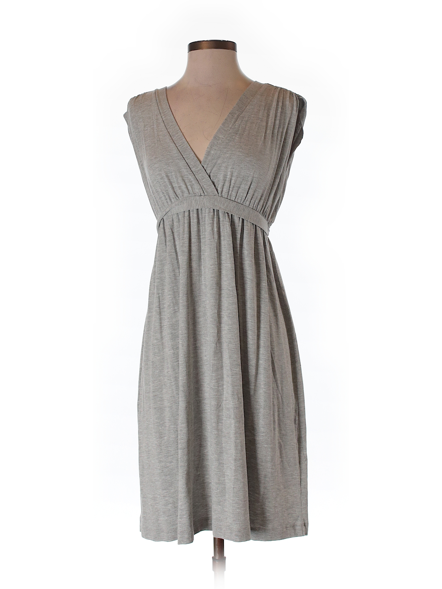Ann Taylor LOFT Gray Casual Dress Size S - 67% off | ThredUp
