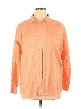 Ann Taylor LOFT Long Sleeve Button-Down Shirt (view 1)