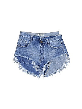 ONE X ONETEASPOON Denim Shorts (view 1)