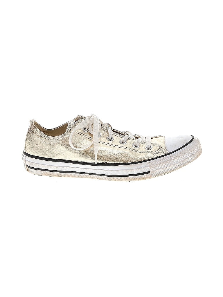 Converse Gold Sneakers Size 9 - photo 1