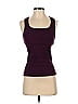 Alo Yoga Solid Purple Burgundy Active Tank Size S - photo 1