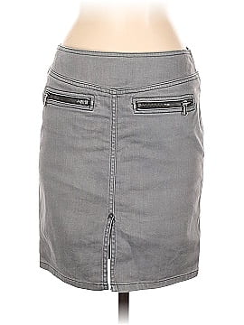 Marc Jacobs Black Grey Denim Skirt 