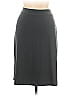 Susan Graver Gray Casual Skirt Size L - photo 1