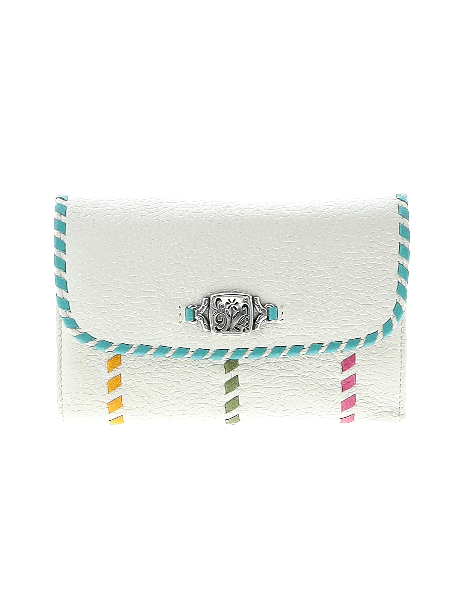Brighton White Leather Wallet One Size - 71% off | thredUP