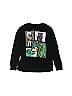 Mojang Color Block Black Long Sleeve T-Shirt Size L (Youth) - photo 1