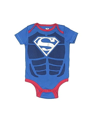 Superman Short Sleeve Onesie (view 1)