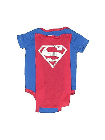 Superman Short Sleeve Onesie (view 2)