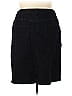 Ashley Stewart Solid Black Denim Skirt Size 18 (Plus) - photo 2