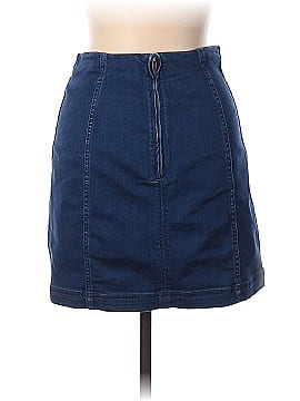 Free People Denim Skirt (view 2)