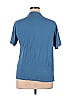 Alo Solid Blue Short Sleeve T-Shirt Size XL - photo 2