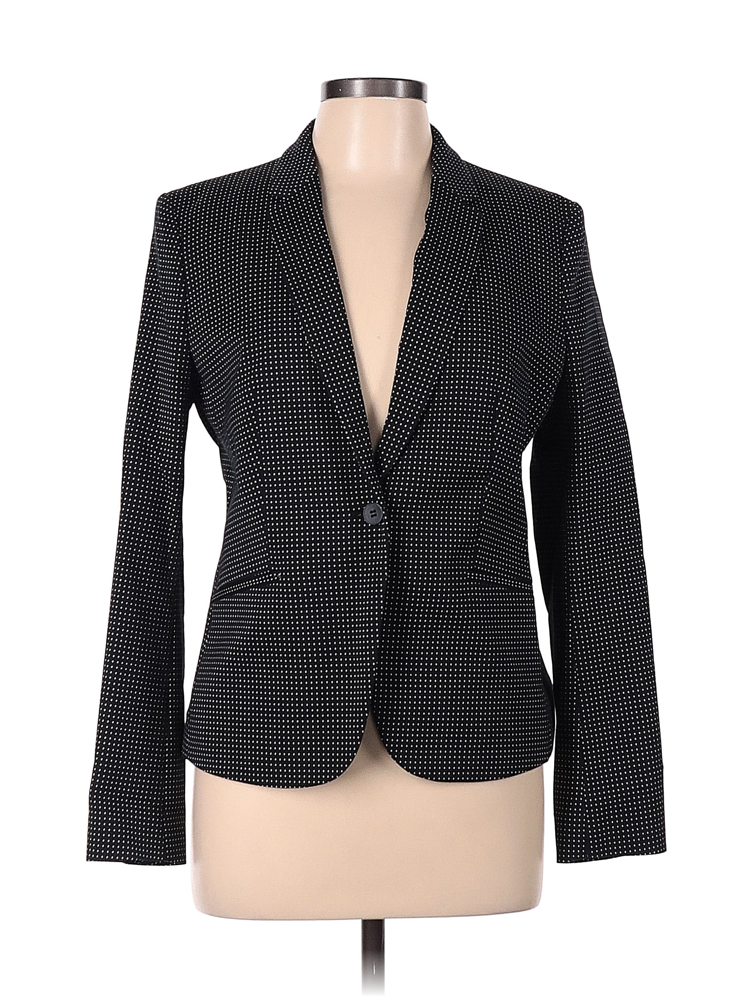 BOSS by HUGO BOSS Stripes Black Blazer Size 8 - 86% off | thredUP