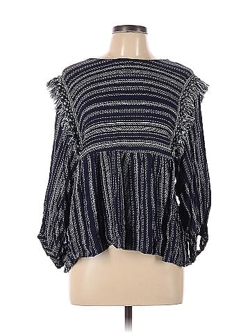 Blue Rain 3/4 Sleeve Blouse (view 1)