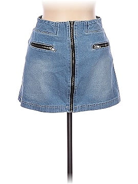 P O L Denim Skirt (view 1)