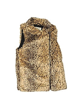 Zara Faux Fur Vest (view 1)