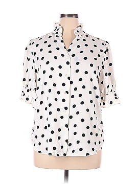 Ann Taylor Short Sleeve Blouse (view 1)