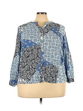 D&Co. Long Sleeve Blouse (view 1)