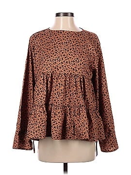 Goodnight Macaroon Long Sleeve Blouse (view 1)