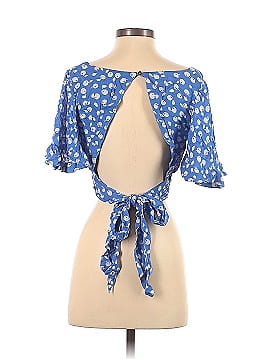 Maeve by Anthropologie Short Sleeve Blouse (view 2)