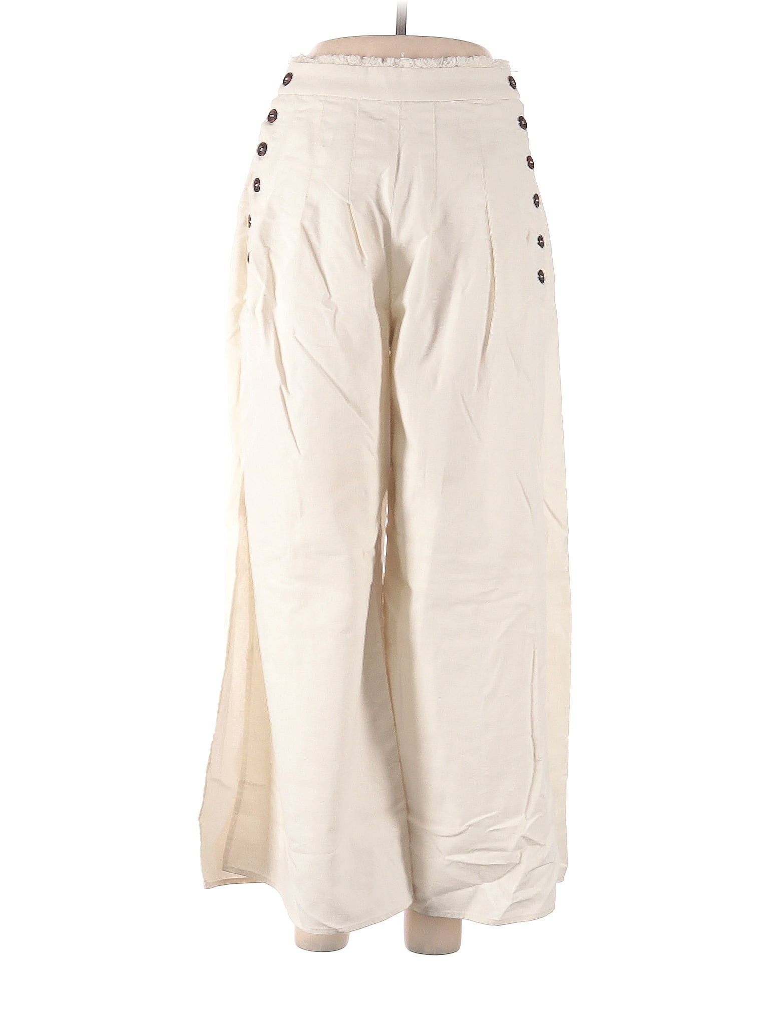 Moon River 100 Viscose Ivory Casual Pants Size S 73 off thredUP