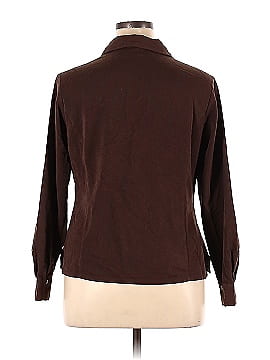 Laura Scott Faux Leather Top (view 2)