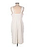TeXTURE & THREAD Madewell Solid White Casual Dress Size M - photo 2