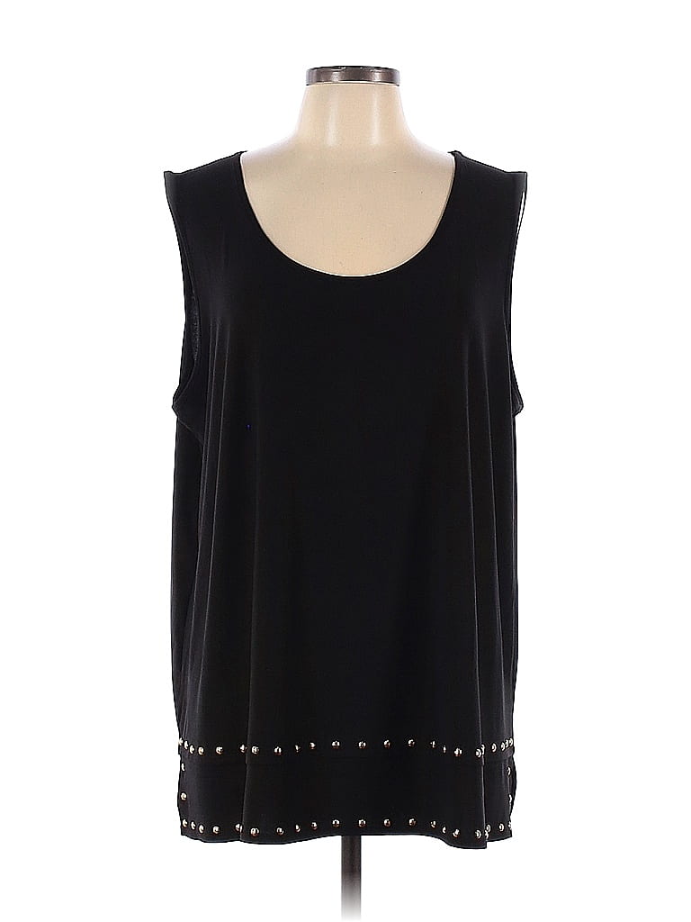 Naif Black Sleeveless Blouse Size 3X (Plus) - 56% off | thredUP