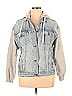 OFFLINE by Aerie Gray Denim Jacket Size 5X (Plus) - photo 1
