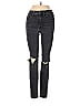 Madewell Hearts Black Gray Jeans Size 24 waist - photo 1