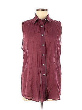 American Apparel Sleeveless Button-Down Shirt (view 1)