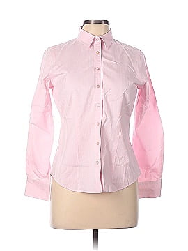 Thomas Pink Slim Fit Button Down Shirts for Women