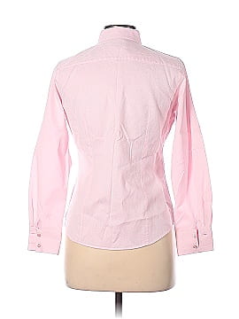 Thomas PINK Womens Collared Button Down Long Sleeve Cuff Link Blouse Size 6