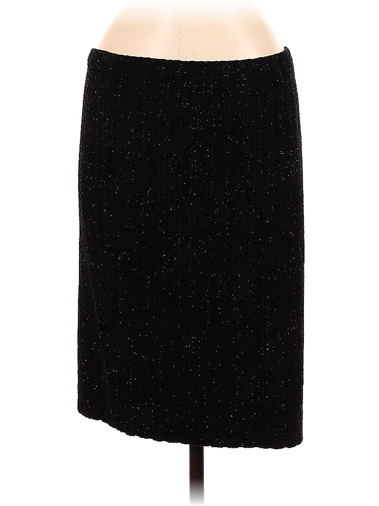 St. John Collection Black Wool Skirt Size 8 - photo 1