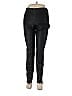 Zara Basic 100% Polyester Black Faux Leather Pants Size M - photo 1