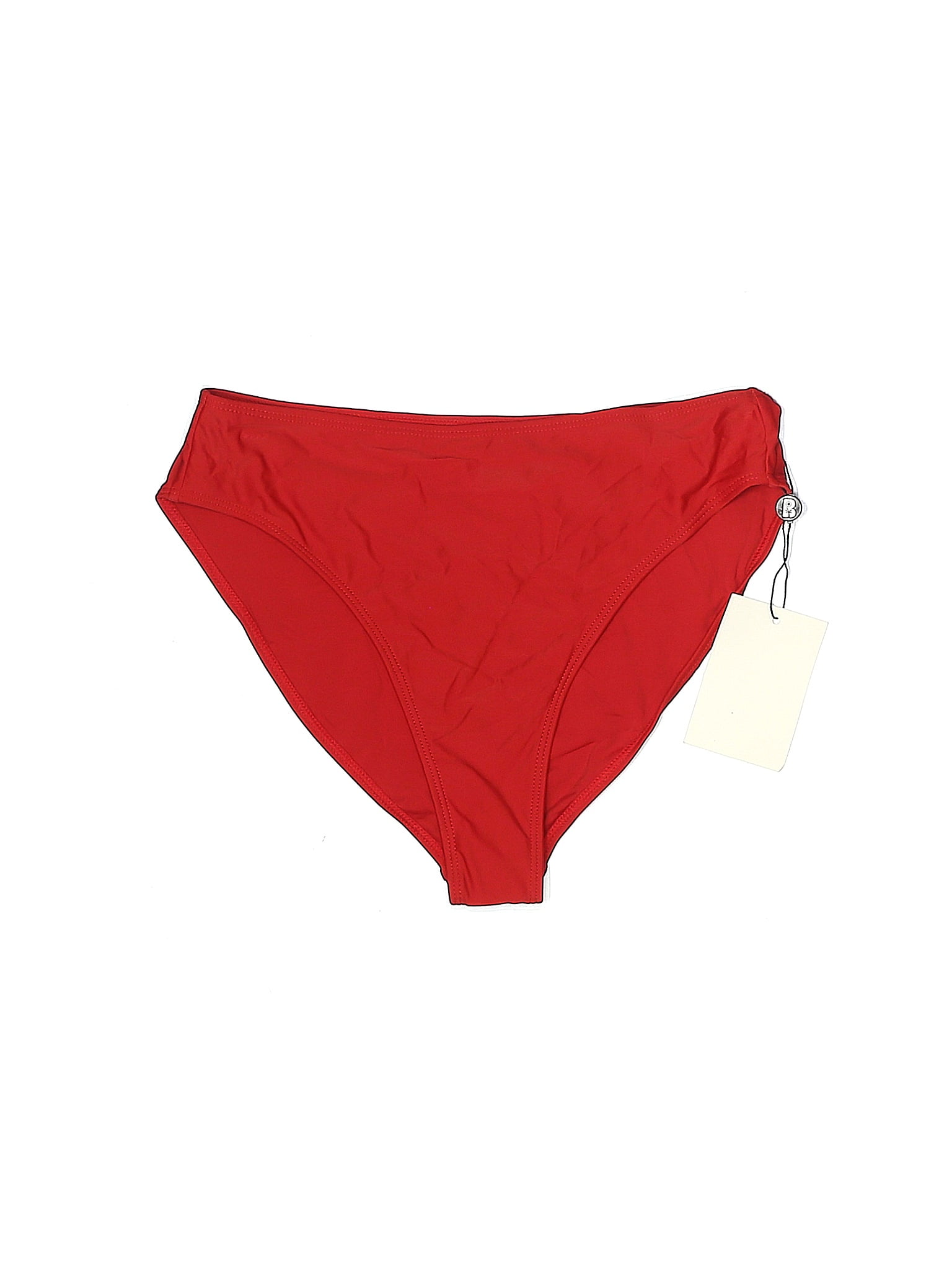 Blackbough Solid Red Swimsuit Bottoms Size M 67 Off Thredup