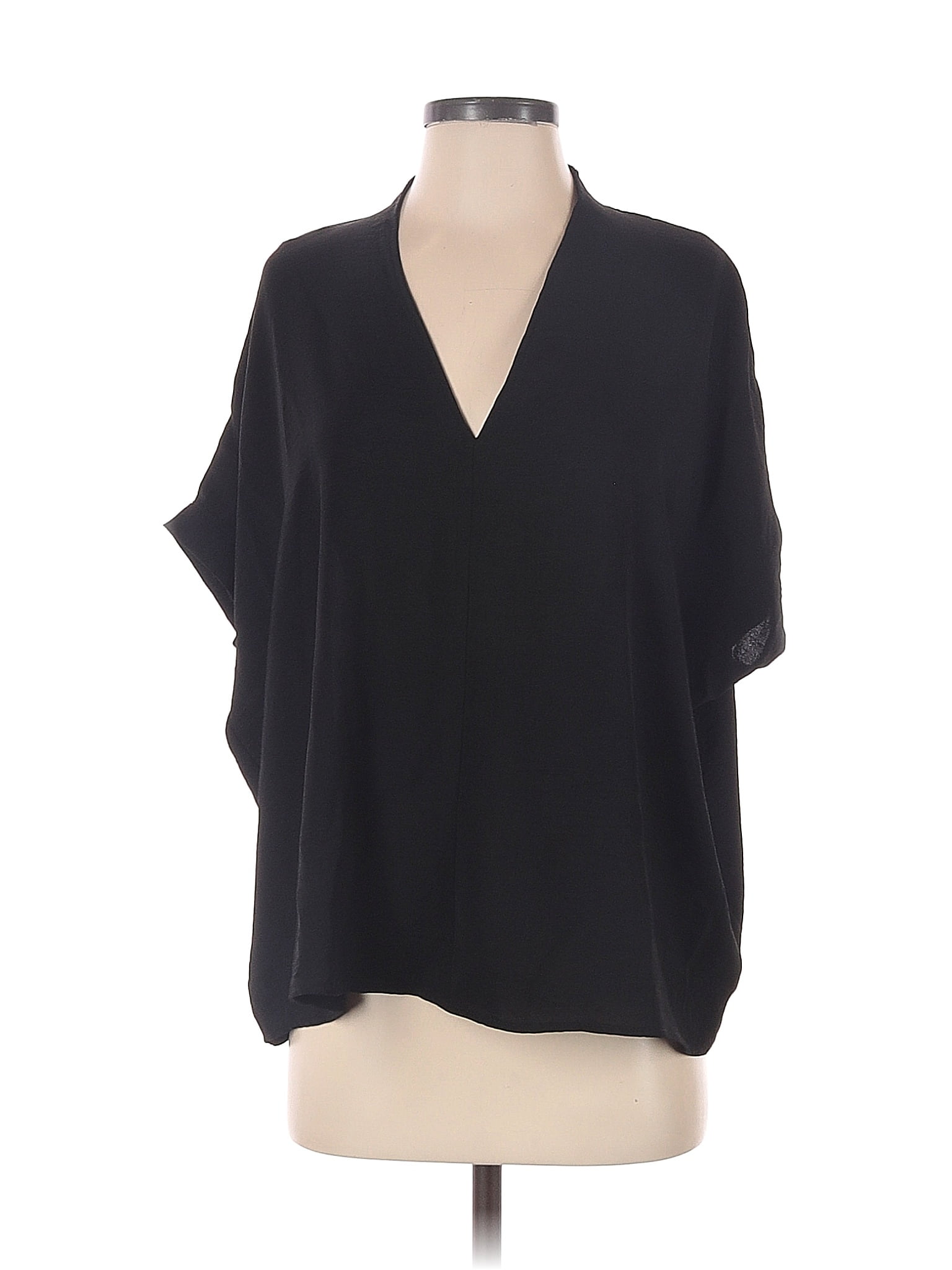 Urban Daizy 100% Polyester Black Short Sleeve Blouse Size S - 60% off ...