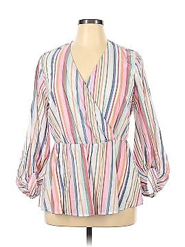 Lane Bryant Long Sleeve Blouse (view 1)