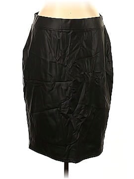 Studio Faux Leather Skirt (view 1)