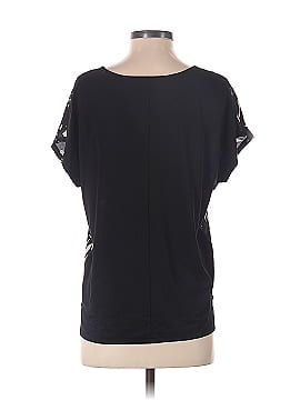 Pure Collection Short Sleeve Silk Top (view 2)