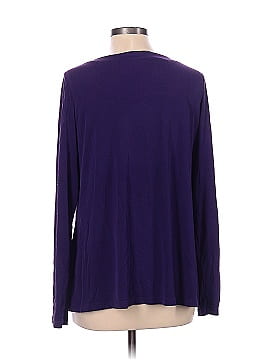 Susan Graver Long Sleeve Top (view 2)
