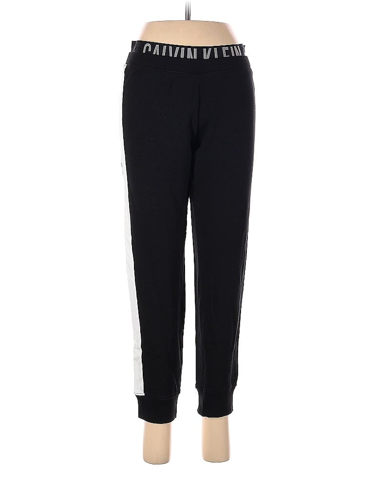 Calvin Klein Color Block Black Casual Pants Size M - photo 1