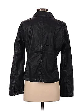 Eileen Fisher Faux Leather Jacket (view 2)