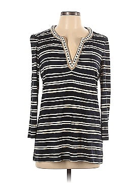 Tory Burch 3/4 Sleeve Silk Top (view 1)