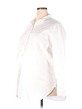 Gap - Maternity Long Sleeve Button-Down Shirt (view 1)