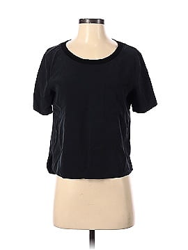 Cuyana Short Sleeve Silk Top (view 1)