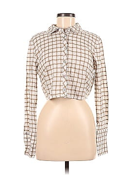 Zara Long Sleeve Button-Down Shirt (view 1)
