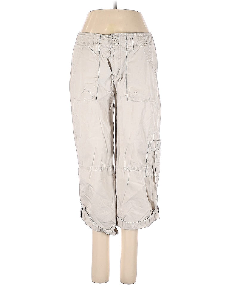 Bass 100% Cotton Tan Cargo Pants Size 6 - photo 1