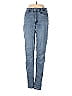 Divided by H&M Marled Solid Tortoise Blue Jeans Size 4 - photo 1
